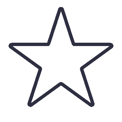 Wired outline 237 star rating hover pinch